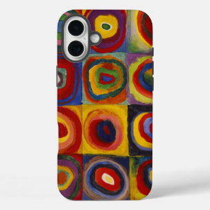 Kandinsky Color Study of Squares Circles iPhone 16 Plus Hülle