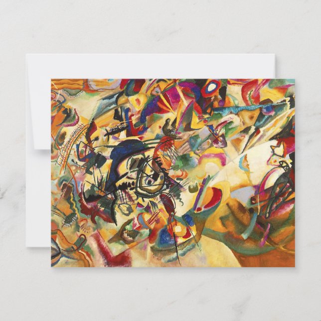 Kandinsky Composition VII Einladungen (Vorderseite)