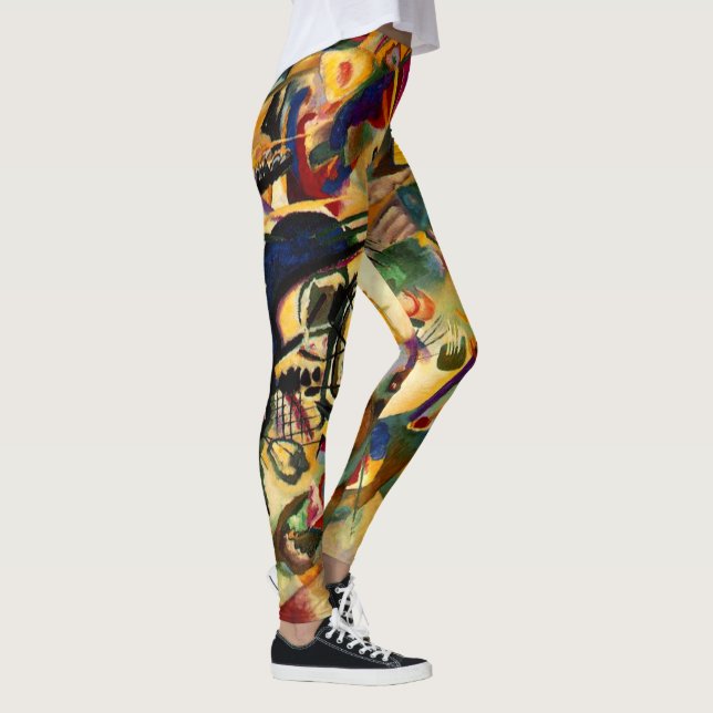 Kandinsky - Composition VII Leggings (Rechts)