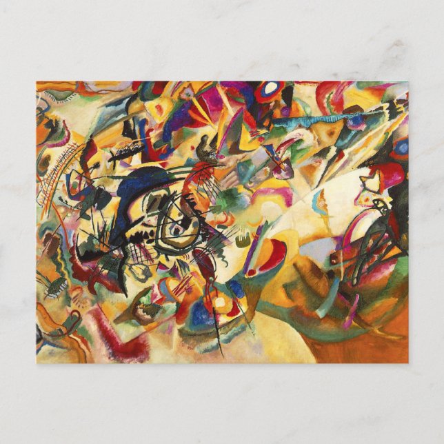 Kandinsky Composition VII Postkarte (Vorderseite)