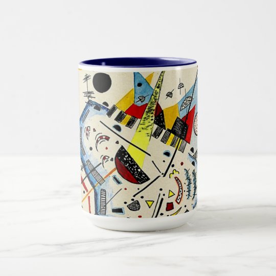 Kandinsky - das Meer und der Sun Tasse