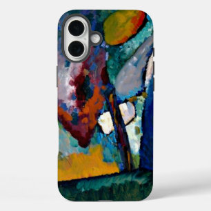 Kandinsky - Der Wasserfall, abstrakte Kunst iPhone 16 Plus Hülle
