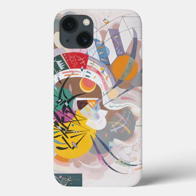 Kandinsky Dominant Curve Abstrakte Malerei Case-Mate iPhone Hülle (Rückseite)