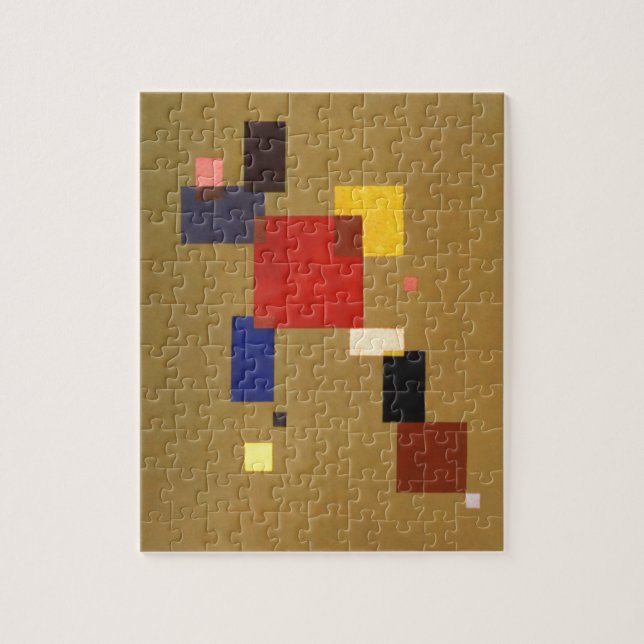 Kandinsky Dreizehn Rechtecke Abstrakte Malerei (Vertikal)