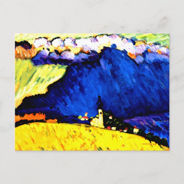 Kandinsky - Dunaberg Postkarte (Vorderseite)