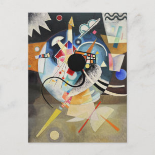 Kandinsky - Ein Zentrum Postkarte