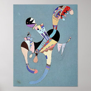 Kandinsky - Eine schwebende Figur Poster