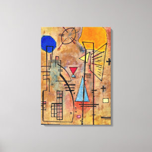 Kandinsky - Eins Zwei Leinwanddruck
