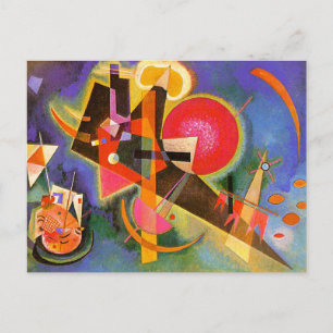 Kandinsky En Carte Postale Bleue