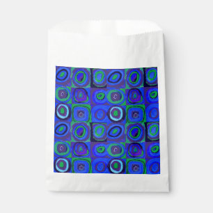 Kandinsky Farbstudie Blaue Quadrate Kreis Geschenktütchen