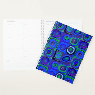 Kandinsky Farbstudie Carrés Bleus Cercle Carré 