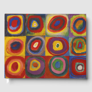 Kandinsky Farbstudie Quadrate Farbige Quadrate Gästebuch