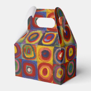 Kandinsky Farbstudie Quadrate Farbige Quadrate Geschenkschachtel