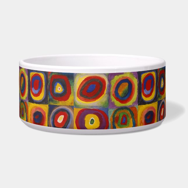 Kandinsky Farbstudie Quadrate Farbige Quadrate Napf (Vorderseite)