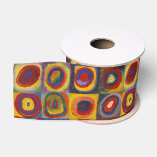 Kandinsky Farbstudie Quadrate Farbige Quadrate Ripsband
