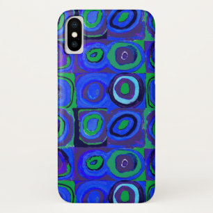 Kandinsky Farbstudien Blue Quadrate Square Circle Case-Mate iPhone Hülle