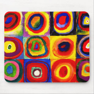 Kandinsky Farbstudien Quadrate Quadrate Quadrate Z Mousepad