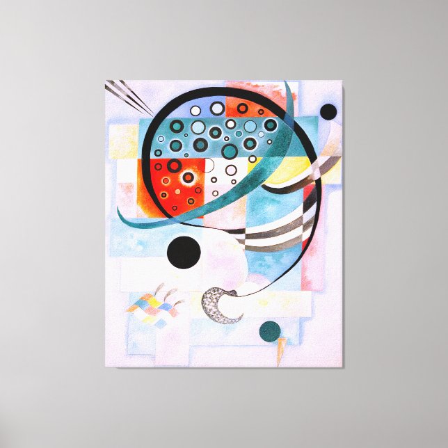 KANDINSKY - FIXED (Fixiert - Fixé) - 1935 - Leinwanddruck (Vorderseite)