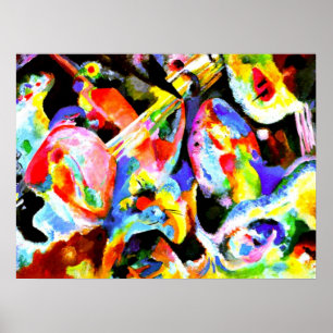 Kandinsky - Flut Improvisation Poster