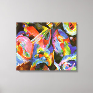 Kandinsky - Flut Improvisation, Überschwemmung Leinwanddruck