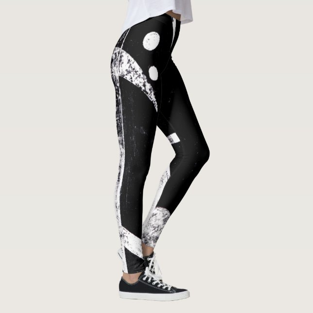 Kandinsky - Fur Nina zu Weihnachten Card Leggings (Rechts)