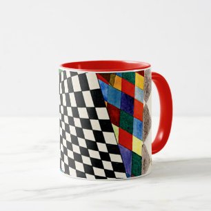 Kandinsky - Gecheckt Tasse