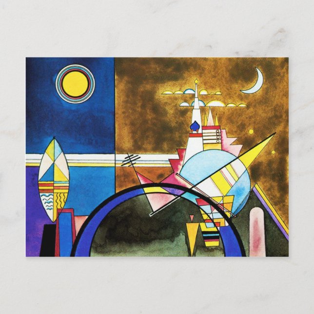 Kandinsky Großes Tor Kiew Postkarte (Vorderseite)