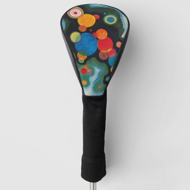 Kandinsky hat die Abstrakte Kunst des Impulse vert Golf Headcover (Vorderseite)