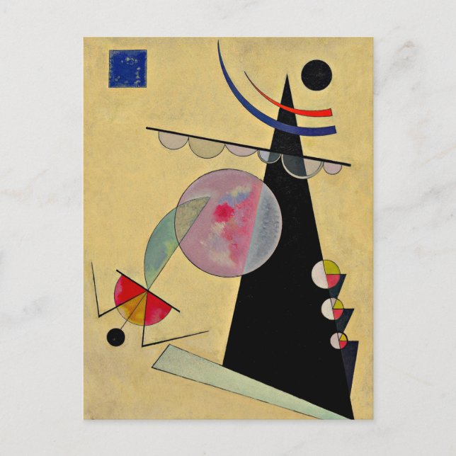 Kandinsky - Helle Einheit, Postkarte (Vorderseite)