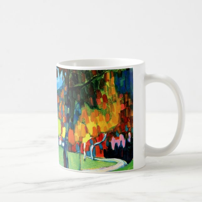 Kandinsky - Herbststudium in der Tasse Oberau (Rechts)