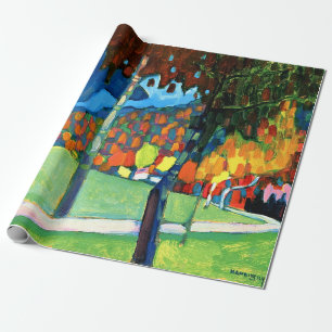 Kandinsky - Herbststudium in Oberau Geschenkpapier