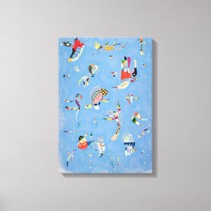 Kandinsky Himmel-Blau Leinwanddruck