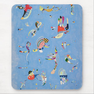 Kandinsky Himmel-Blau-Mausunterlage Mousepad