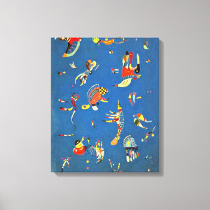 Kandinsky - Himmelblau Leinwanddruck