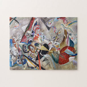 Kandinsky im grauen Puzzle