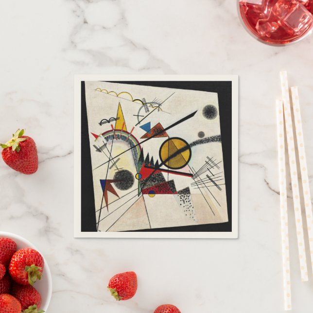 Kandinsky - Im Schwarzen Serviette (Beispiel)
