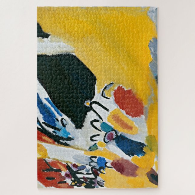 Kandinsky Impression III Konzert Abstrakte Malerei (Vertikal)