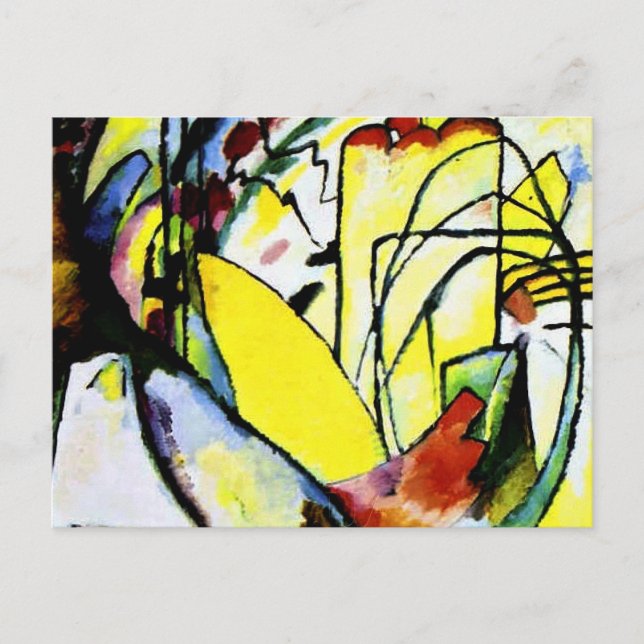 Kandinsky - Improvisation 10 Postkarte (Vorderseite)