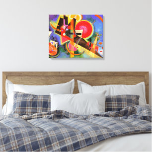 Kandinsky - In Blau, abstrakte Kunst, Leinwanddruck