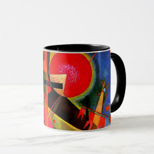 Kandinsky - In Blue, berühmtes Kunstwerk Tasse