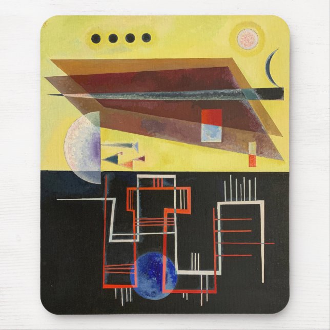 Kandinsky Inner Alliance Abstrakt Artwork Mousepad (Vorne)