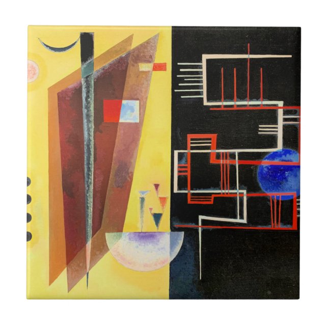 Kandinsky - Innere Allianz Fliese (Vorderseite)