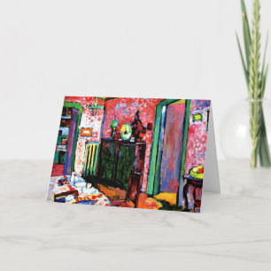 Kandinsky: Innern, Esszimmer, Karte