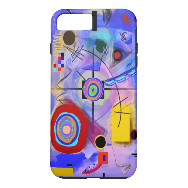 Kandinsky inspirierte IPhone 7 Fall Case-Mate iPhone Hülle (Rückseite)