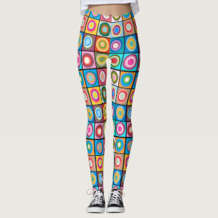 Kandinsky-Inspirierte Kreise Leggings