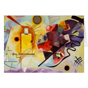 Kandinsky jaune bleu