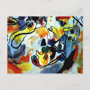 Kandinsky - Jüngstes Gericht Postkarte