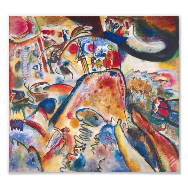 Kandinsky kleine Vergnügungen Fotodruck (Vorne)