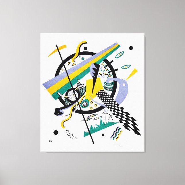 KANDINSKY - KLEINE WELTEN IV - 1922 - Bauhaus - Leinwanddruck (Vorderseite)