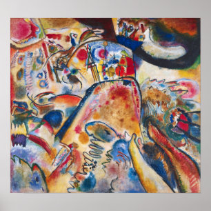Kandinsky kleines Vergnügens-Plakat Poster